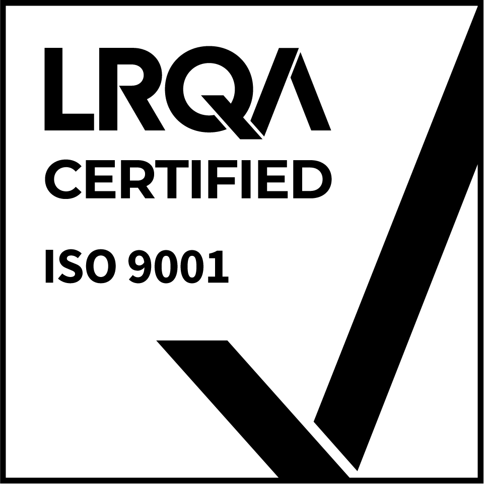 LRQA Certified ISO 9001